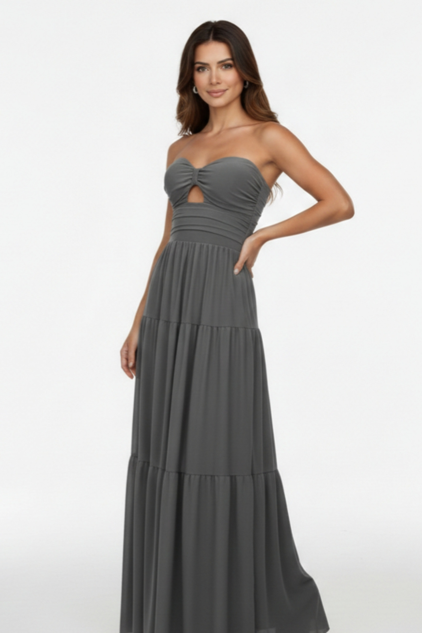 VESTIDO LONGO CHIFFON