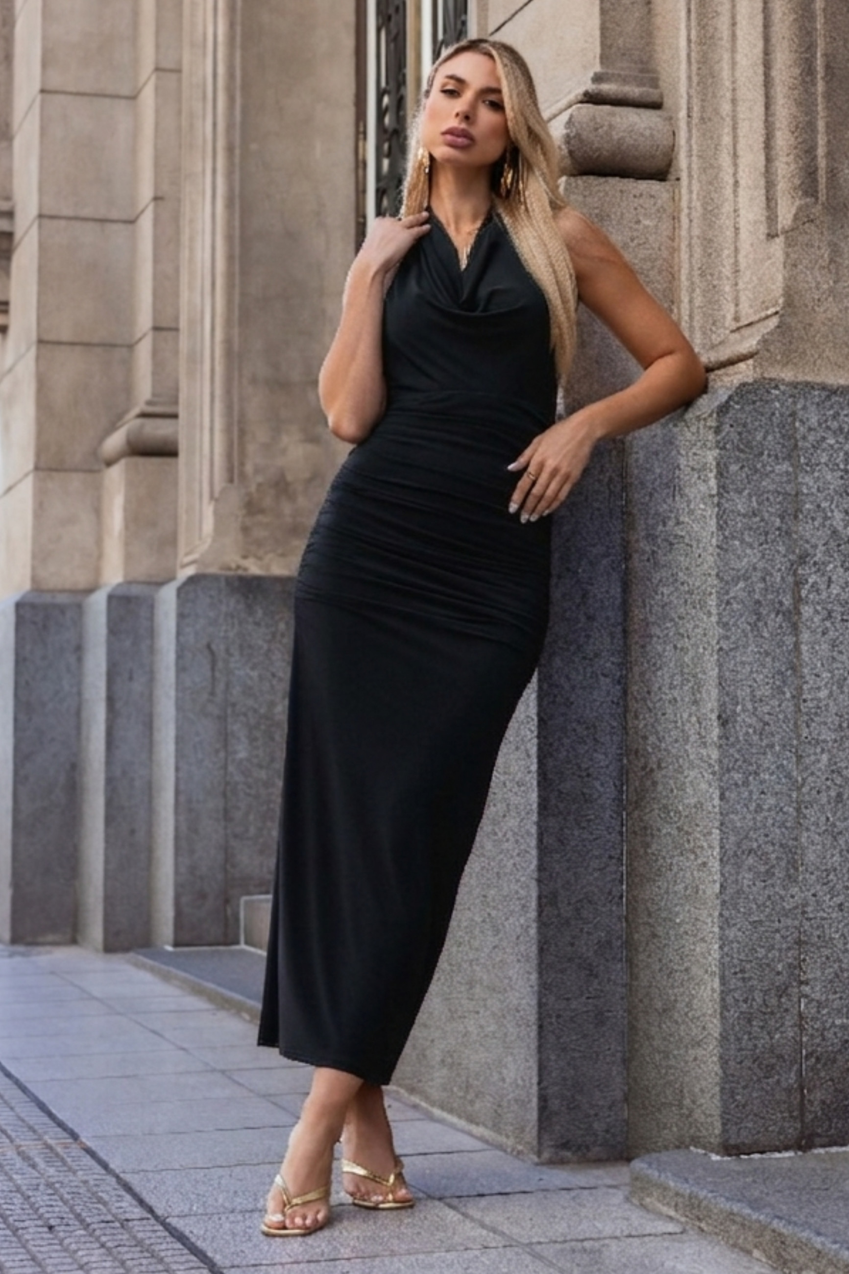 VESTIDO LONGUETE MALHA ITY