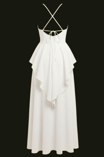 VESTIDO LONGUETE ALFAIATARIA BRANCO