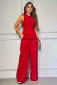 CONJUNTO ALFAIATARIA  COLETE C/ CALÇA 
