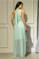 VESTIDO LONGO CHIFFON C/ FAIXA