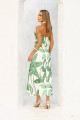 VESTIDO LONGUTE ALFAIATARIA ESTAMPADO