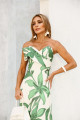 VESTIDO LONGUTE ALFAIATARIA ESTAMPADO