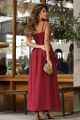 VESTIDO LONGUETE ALFAIATARIA