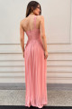 VESTIDO LONGO CHIFFON PLISSADO