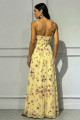VESTIDO LONGO CHIFFON ESTAMPADO