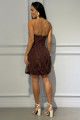 VESTIDO CURTO RENDA