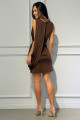 VESTIDO CURTO RAYON C/ FIVELA 