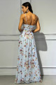 VESTIDO LONGO CHIFFON ESTAMPADO