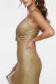 VESTIDO MIDI PAETE